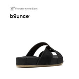Mylah Twist Slide Women's Sandals - Bold Black Nubuck