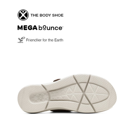 Uplift 2-Band Slide Women's Sandals - Tan Leather