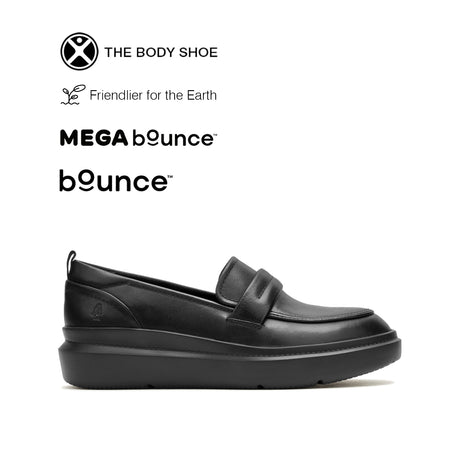 Joy Penny Loafer Women's - Bold Black Leather