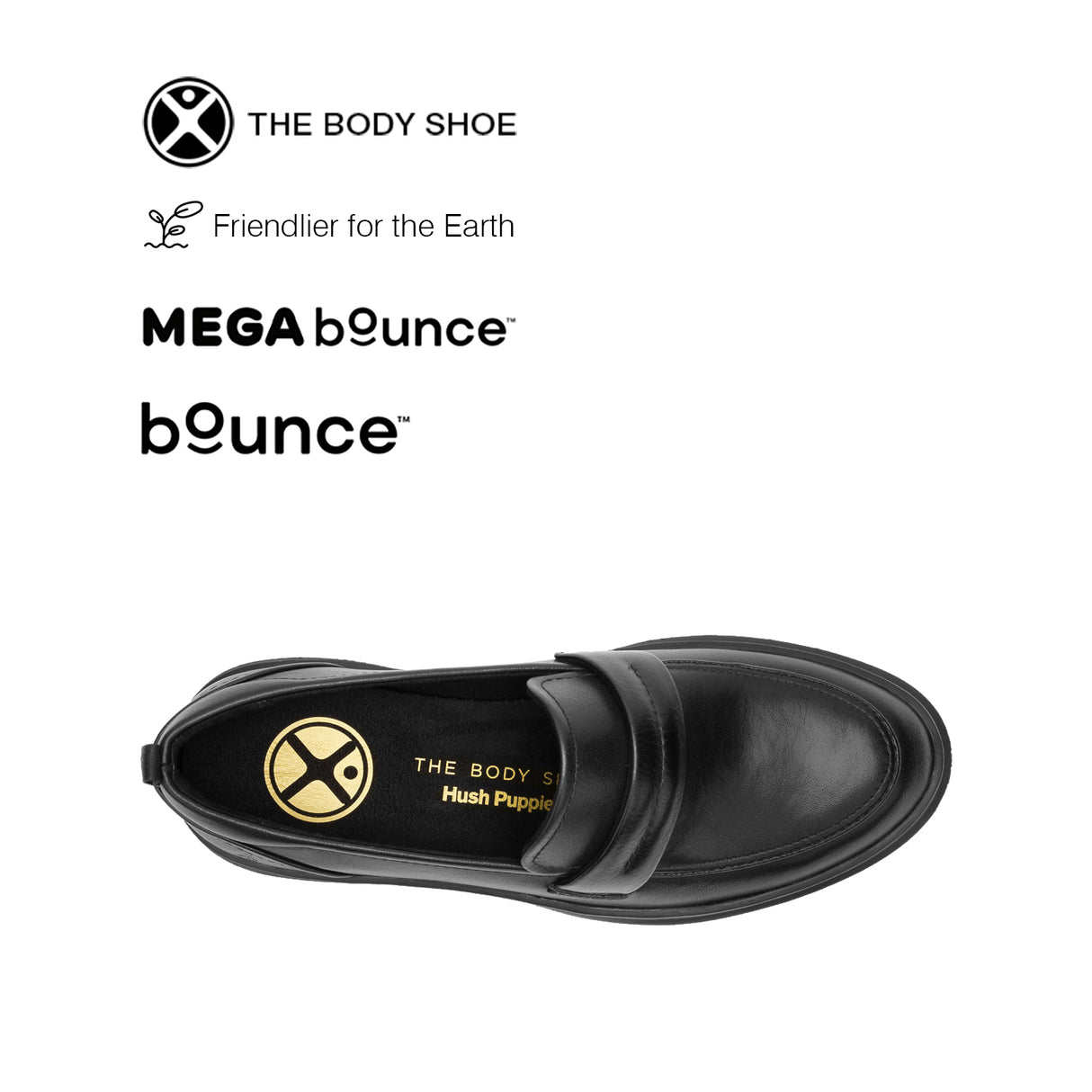Joy Penny Loafer Women's - Bold Black Leather