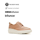 Joy Wingtip Women's Shoes - Tan Leather