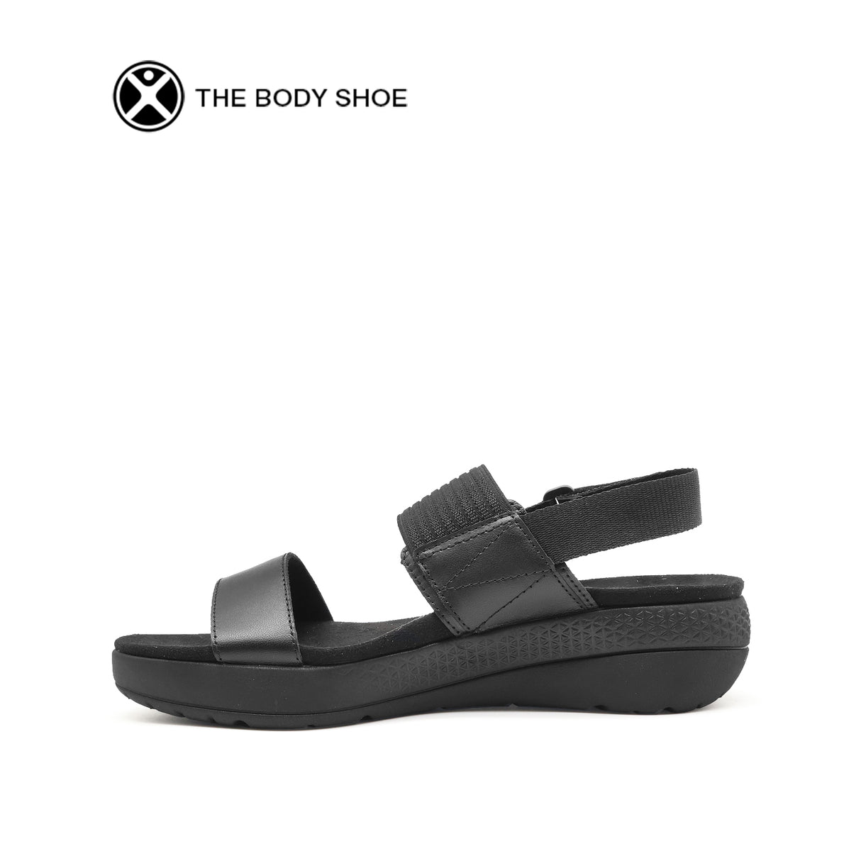 Breathe Goresandal Women's Sandals - Bold Black Leather