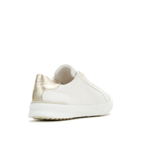 Mae Lace Up Women's Shoes - White Leather