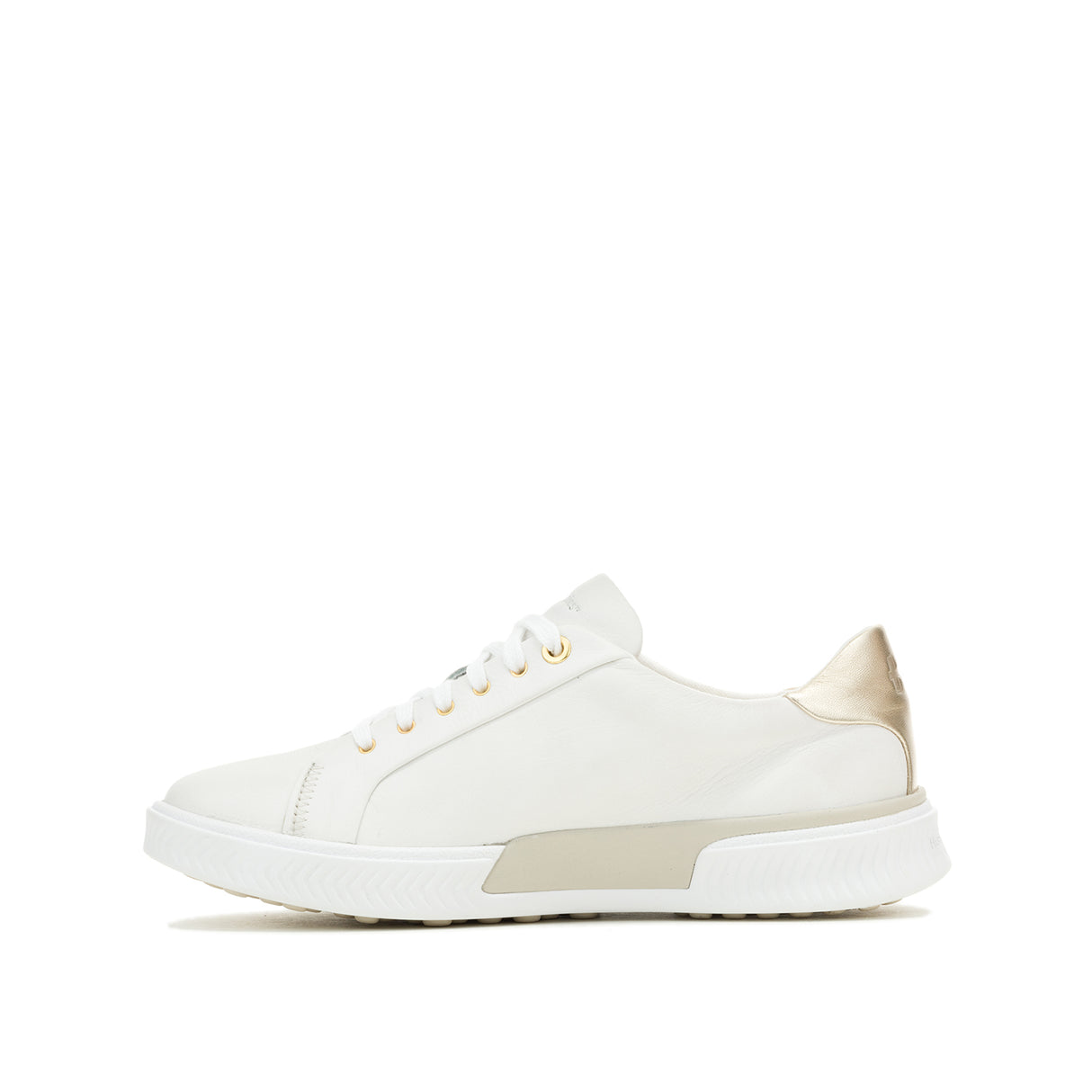 Mae Lace Up Women's Shoes - White Leather