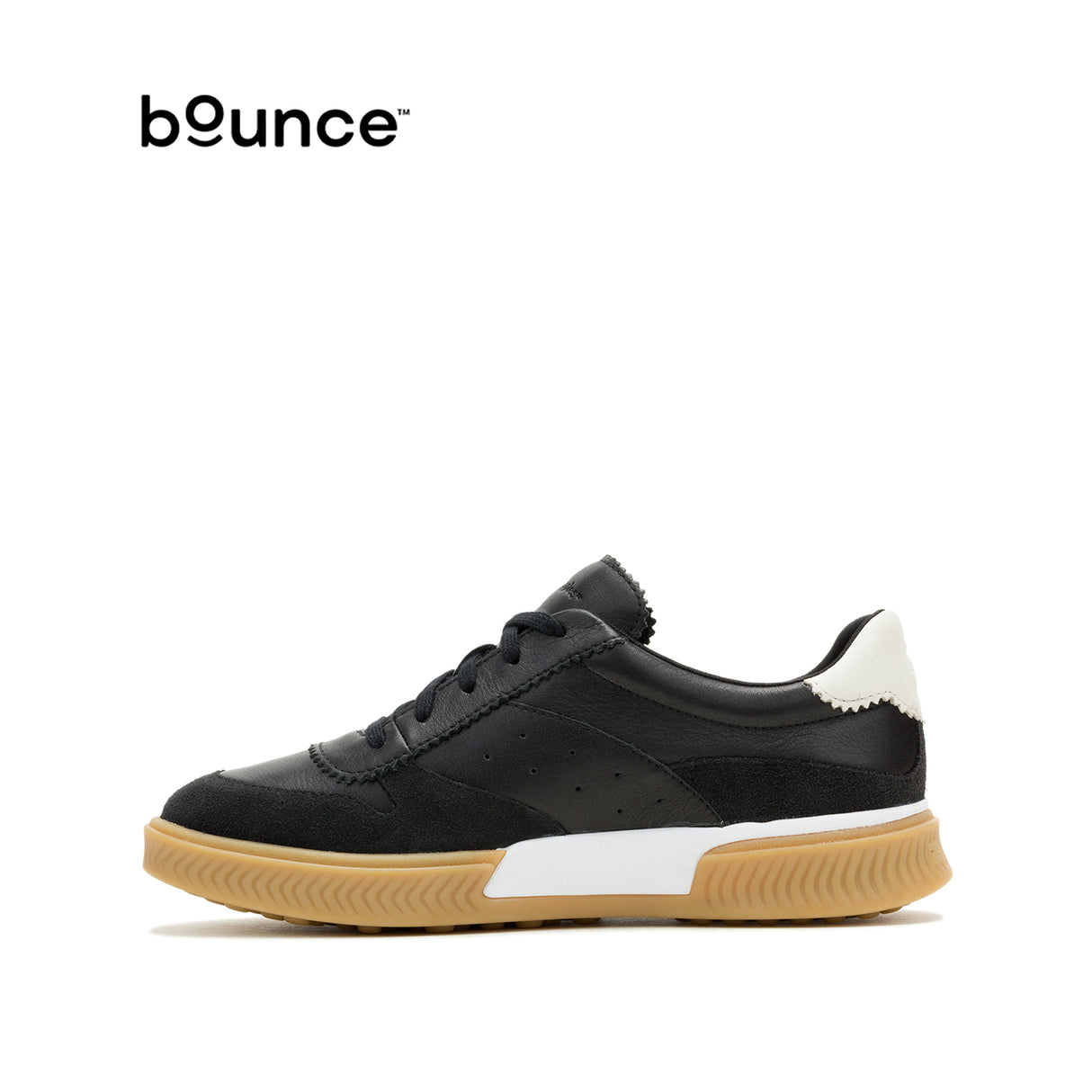 Mae Toe Cap Lace Women's Shoes - Bold Black Leather