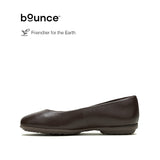 Alice Flat Women's Shoes - Dark Brown Leather