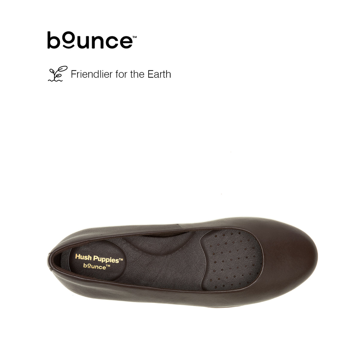 Alice Flat Women's Shoes - Dark Brown Leather