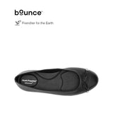 Alice Bow Flat Women's Shoes - Bold Black Leather