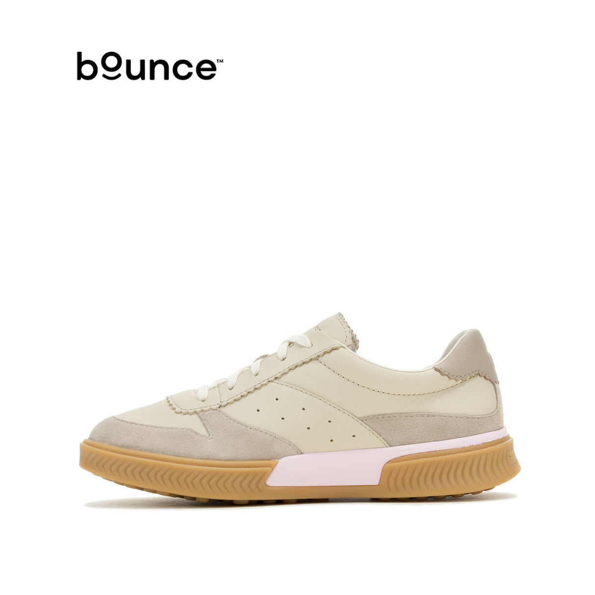 Mae Toe Cap Lace Women's Shoes - Light Stone Leather