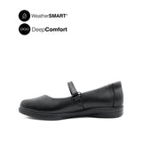 Kate Mary Jane PT Women's Shoes - Black Leather WP