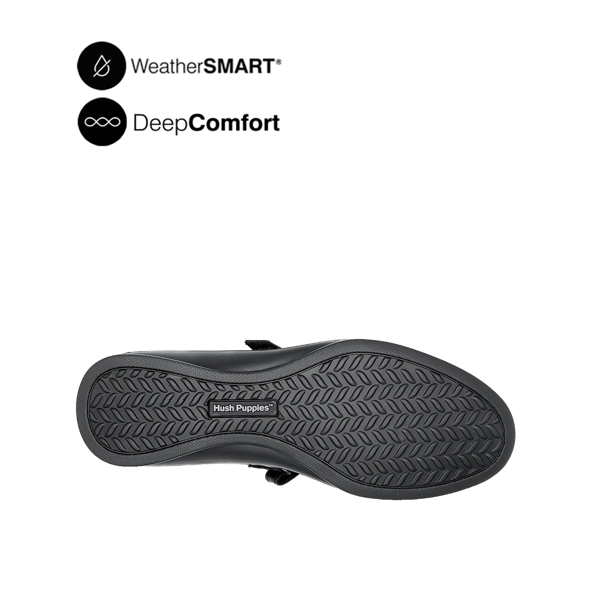 Kate Mary Jane PT Women's Shoes - Black Leather WP