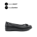 Kate Bow Women's Shoes - Black Leather