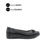 Kate Bow Women's Shoes - Black Leather