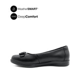 Kate Bow Women's Shoes - Black Leather