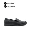 Kate Venetian Women's Shoes - Black Leather WP