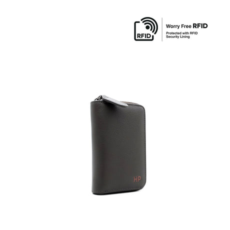 Chris Card Holder Men's Wallet - Khaki