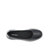 Samara Slip On Women's Shoes - Black Coated Leather