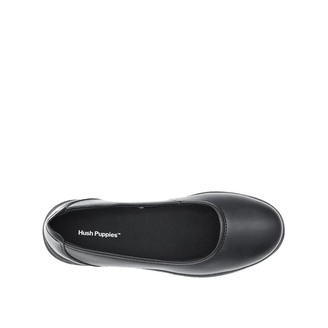 Samara Slip On Women's Shoes - Black Coated Leather