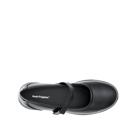 Samara Mary Jane Women's Shoes - Black Coated Leather