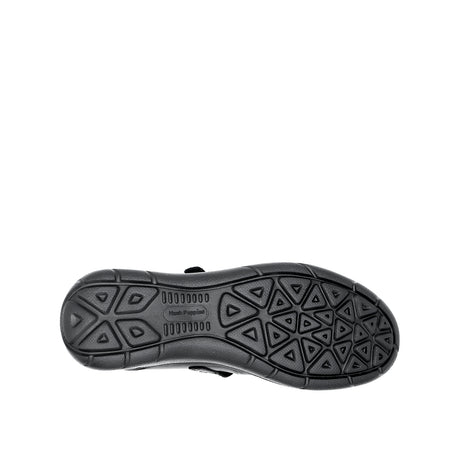 Samara Mary Jane Women's Shoes - Black Coated Leather