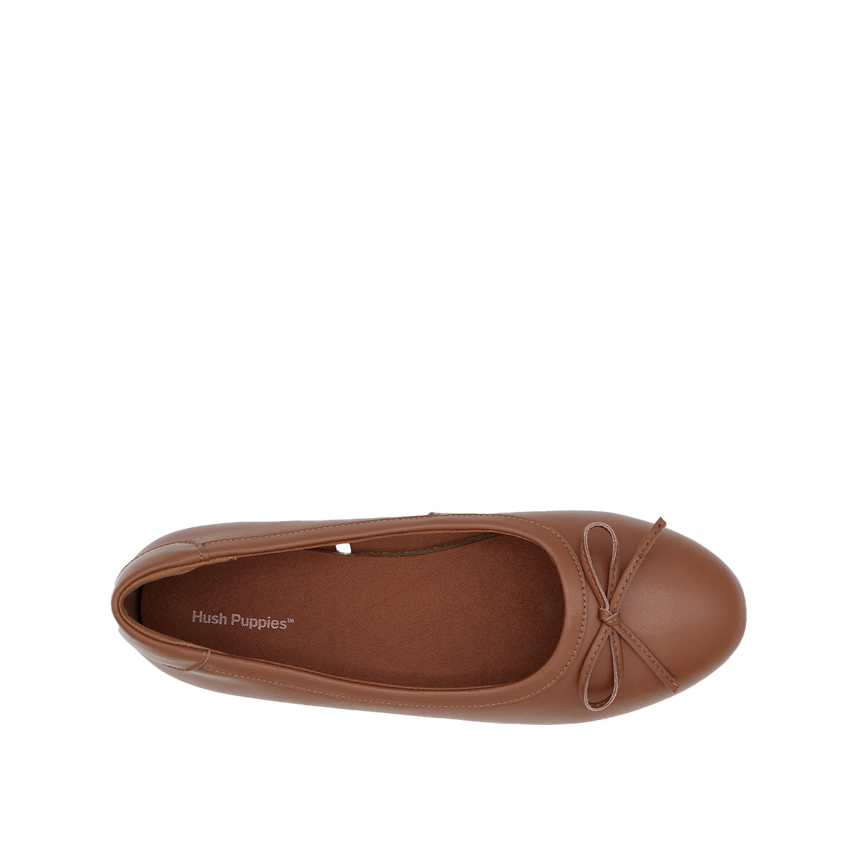 Stormi Bow Women's Shoes - Tan Coated Leather