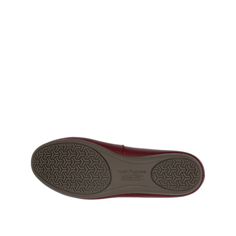 Stormi Bow Women's Shoes - Wine Coated Leather