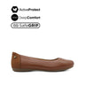 Georgie Plain Toe Women's Shoes - Tan Leather