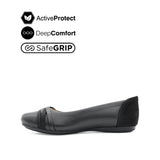 Georgie Ornament Women's Shoes - Black Leather