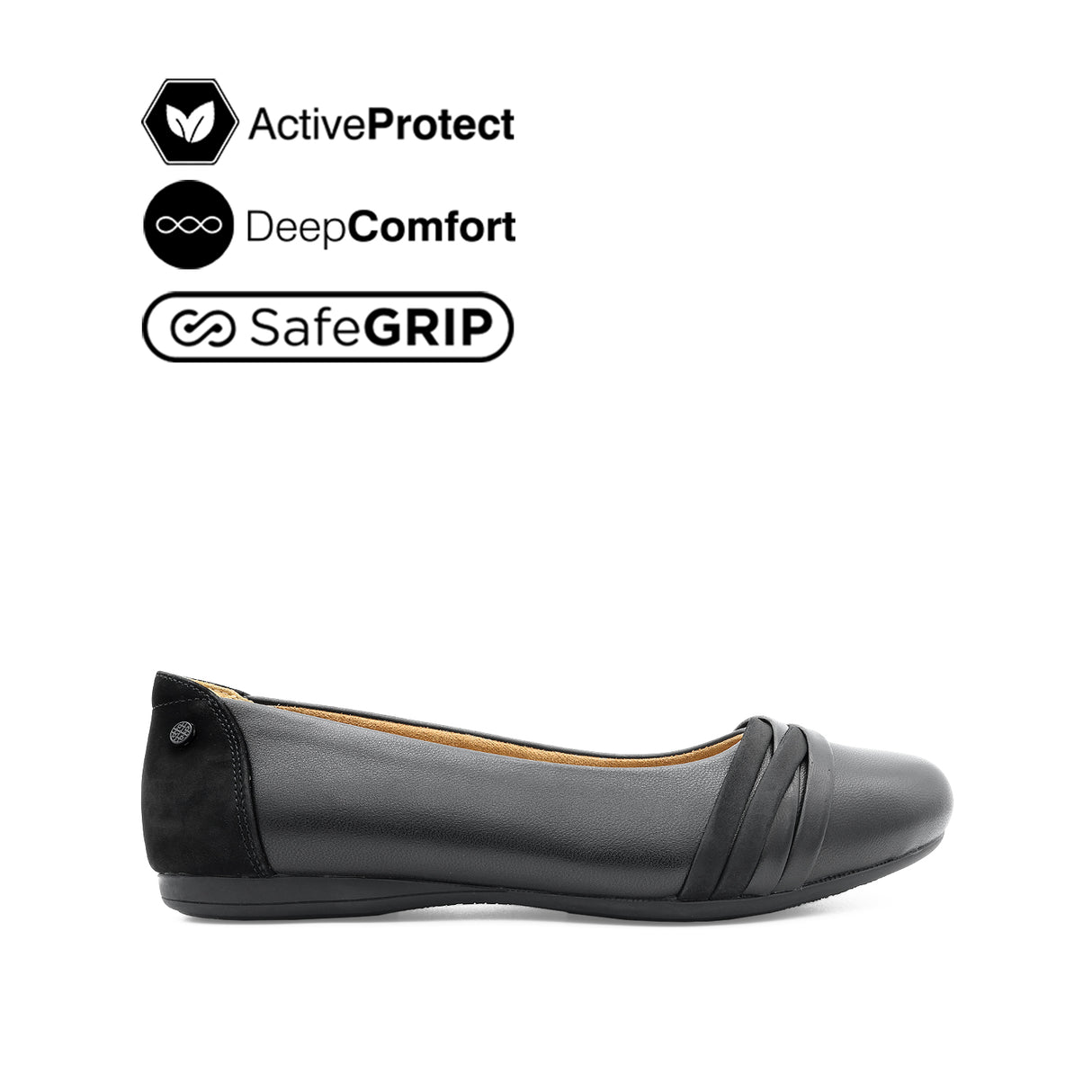 Georgie Ornament Women's Shoes - Black Leather