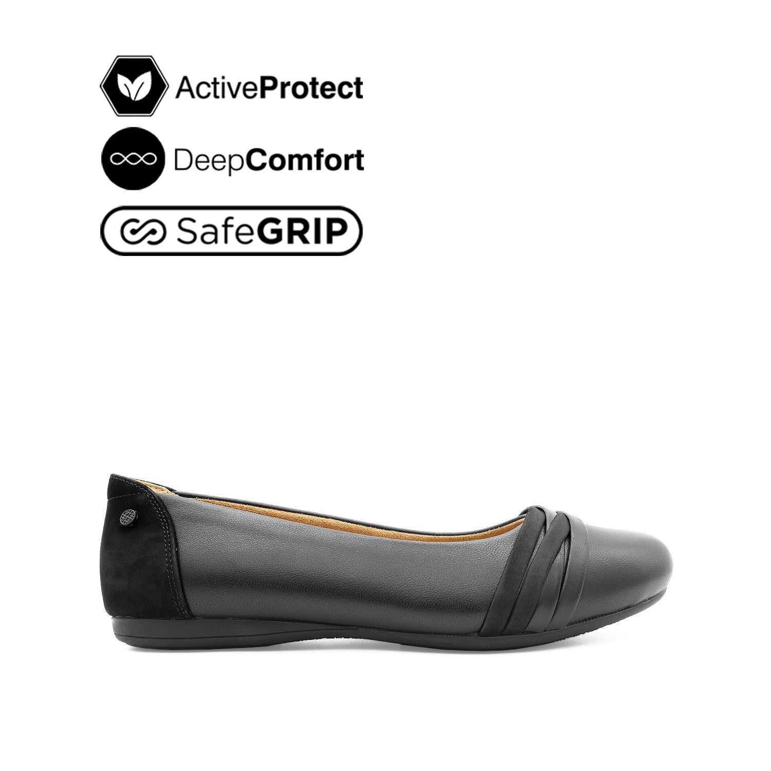 Georgie Ornament Women's Shoes - Black Leather