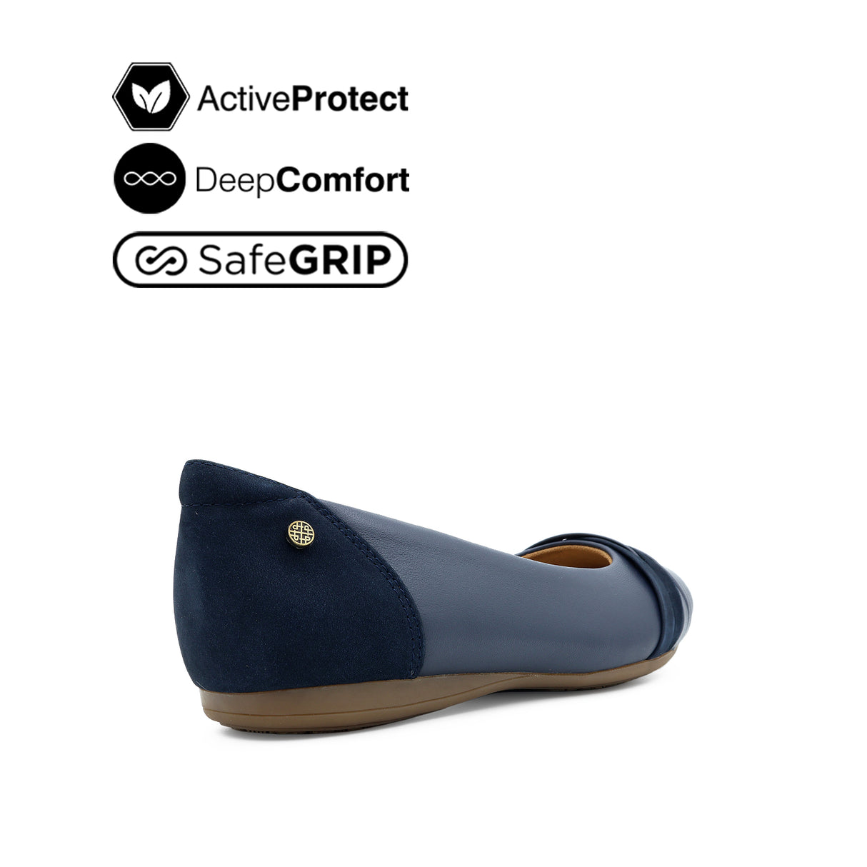 Georgie Ornament Women's Shoes - Navy Leather