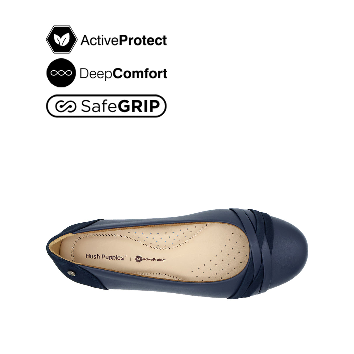 Georgie Ornament Women's Shoes - Navy Leather