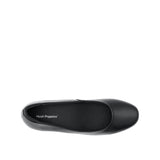 Serene Pump Women's Shoes - Black Coated Leather