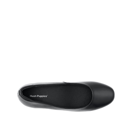 Serene Pump Women's Shoes - Black Coated Leather