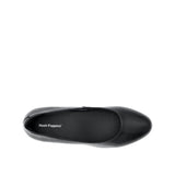 Serena Pump Women's Shoes - Black Coated Leather