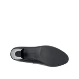 Serena Pump Women's Shoes - Black Coated Leather