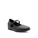 Tali Mary Jane Women's Shoes - Black Coated Leather Hush Puppies Philippines