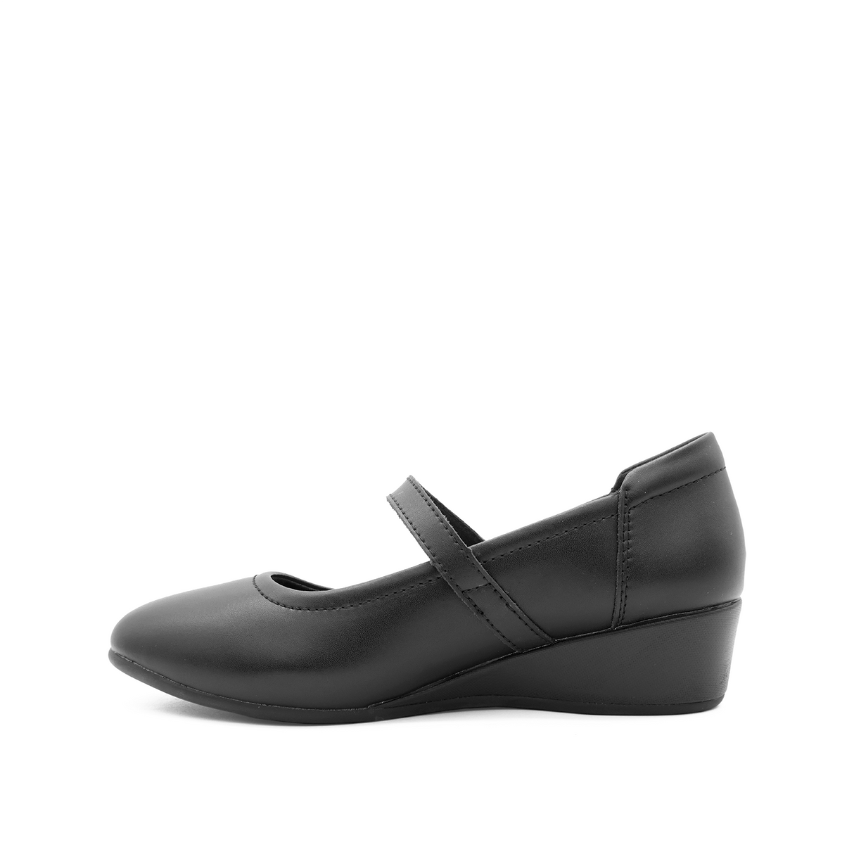 Tali Mary Jane Women's Shoes - Black Coated Leather Hush Puppies Philippines