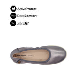 Felisha Ballerina Women's Shoes - Anthracite Leather