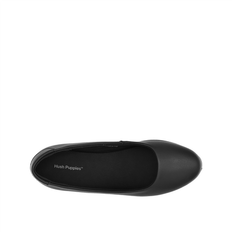 Solana Pump Women's Shoes - Black Coated Leather