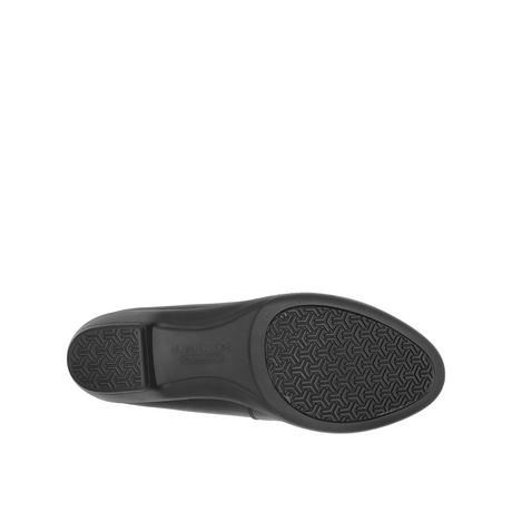 Solana Pump Women's Shoes - Black Coated Leather