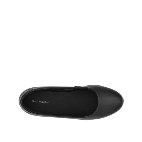 Solene Pump Women's Shoes - Black Coated Leather