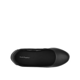 Soleil Pump Women's Shoes - Black Coated Leather