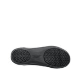 Stacey Bow Women's Shoes - Black Coated Leather
