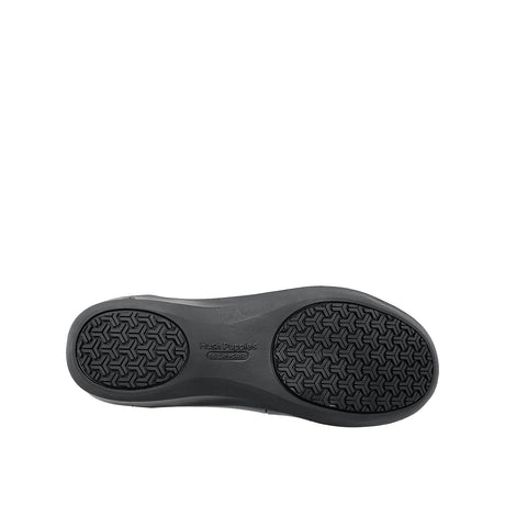 Stacey Bow Women's Shoes - Black Coated Leather