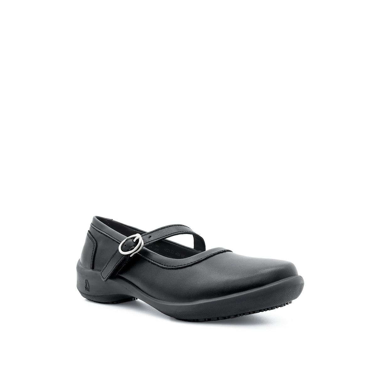 Stacey Mary Jane Women's Shoes - Black Coated Leather