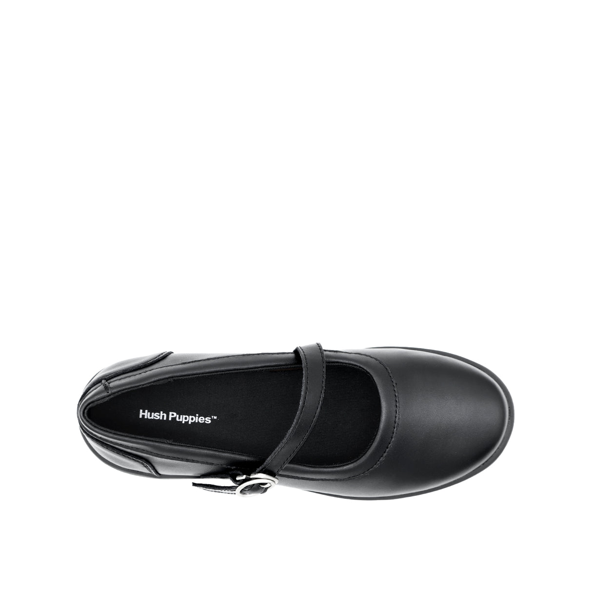 Stacey Mary Jane Women's Shoes - Black Coated Leather