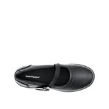 Stacey Mary Jane Women's Shoes - Black Coated Leather