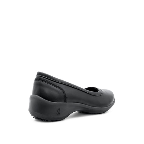 Stacey Slip On Women's Shoes - Black Coated Leather