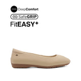 Nicollete Plain Toe Women's Shoes - Blush Leather